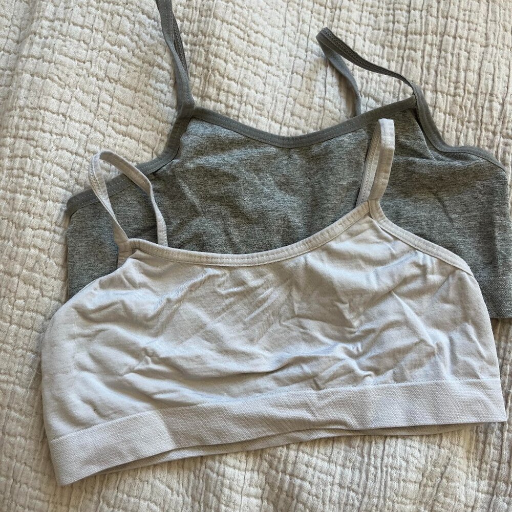 Girls' training bras 2-pack